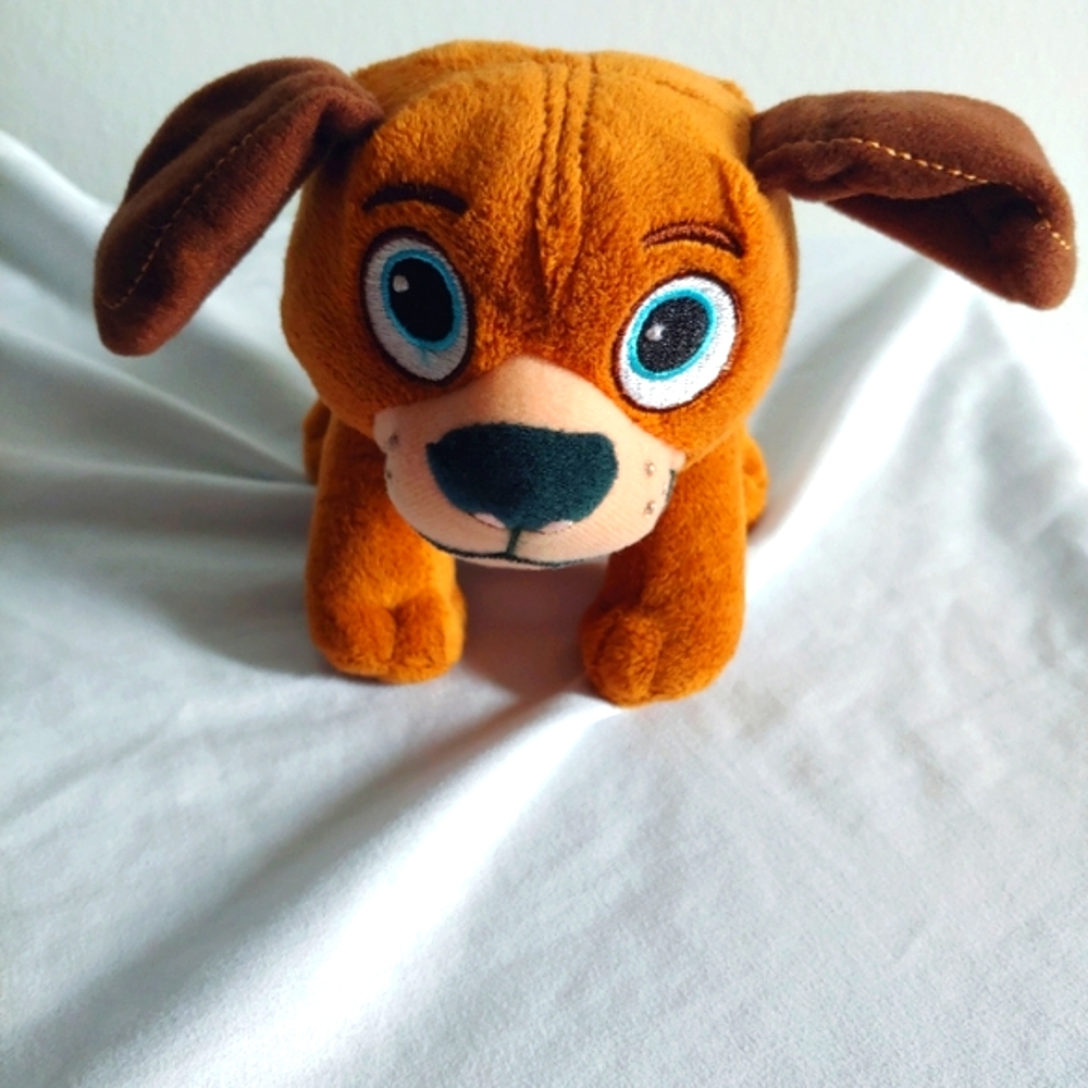 Disney Doc Muf Stuffins finding brown dog puppy plush stuffed Animal OS
